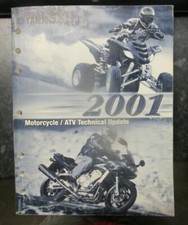 2001 YAMAHA MOTORCYCLE ATV TECHNICAL UPDATE MANUAL OEM ATV MX ENDURO
