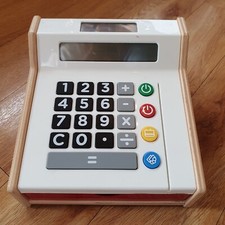 Duktig Wooden Kids Toy Shop Till Cash Register IKEA Solar Calculator 
