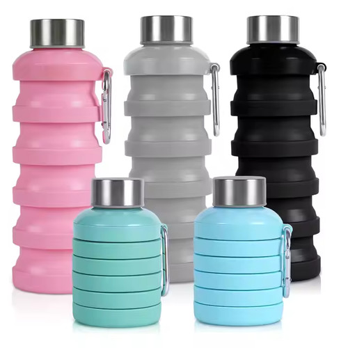 Collapsible water bottle - water,