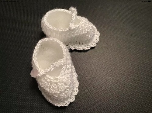 Crochet baby shoes - crochet,