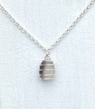 Sea Glass Necklace Cage