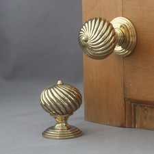 Edwardian Segmented Brass Door