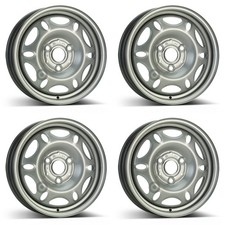 4 Steel wheels Alcar 5.5Jx15