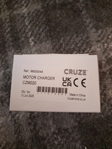 Cruze somfy motor charger - cruze,