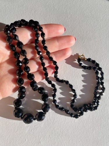 Vintage graduated faceted - vintage,