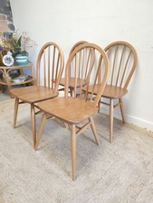 Ercol Dining Chairs Hoop Back
