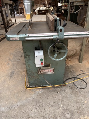 Sedgwick table saw3 phase - sedgwick,