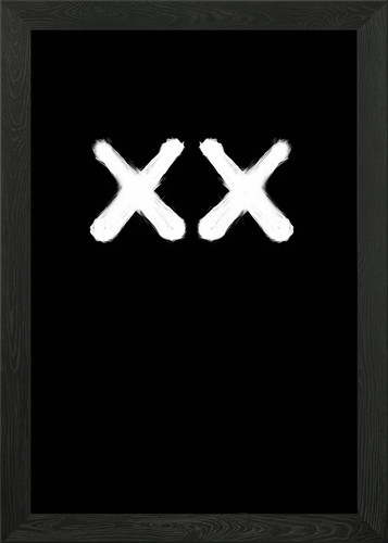 Kaws framed wall art poster - art,