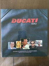 DUCATI PEOPLE HAYNES BOOK.KEVIN ASH FOREWORD BY MICHAELA FOGARTY,VINTAGE