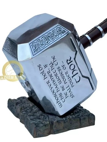 Thor hammer mjolnir - hammer, metal