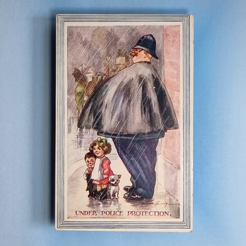 Comic postcard 1913 fred - comic,