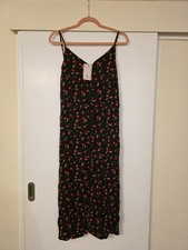 Black Cherry Strappy Dress