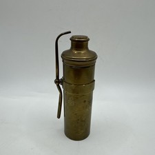 Vintage Brass  Jewellers Blow Torch with wadding and wick