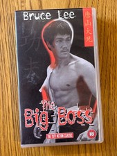 Bruce Lee The Big Boss VHS
