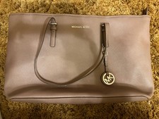 Michael Kors Taupe Saffiano