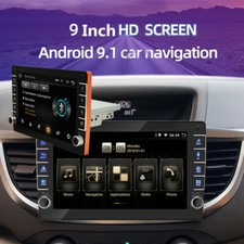  1Din Car Adjustable Radio 9"