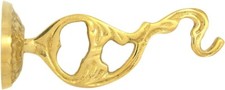 Polished Brass Ornate Wall