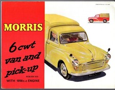 Morris Minor 1000 6cwt Van &