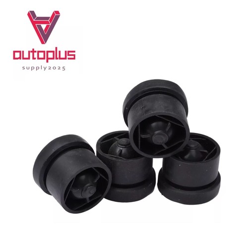 Black engine cover grommet - 4x,