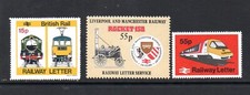Railway Letter Service Stamps