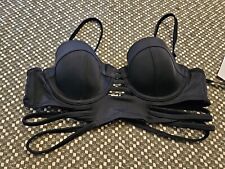 Wolf And Whistle Black Bikini Top Size 34C