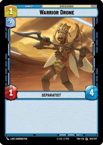 Warrior drone star wars - warrior, c
