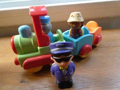 Elc happyland train with toy - with, 3