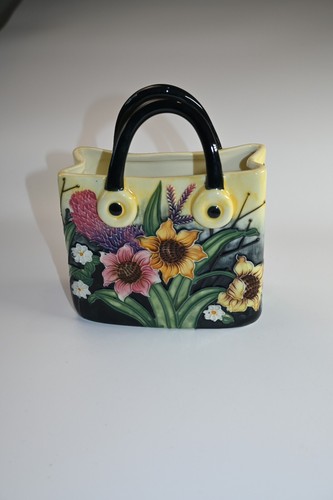 Old tupton ware floral handbag - old,