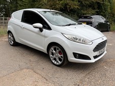 ford fiesta mk7.5 facelift 2014 van alloys tints modified swap part ex transit