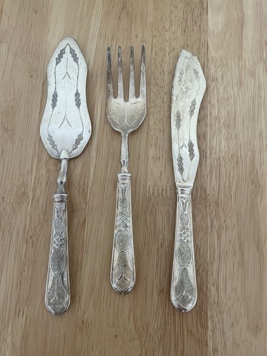 Vintage silver plated - silver, serving