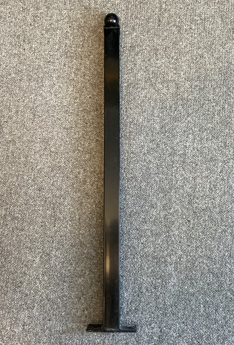 Metal post ball top - top, down