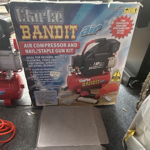 Clarke bandit air - 1hp, bar