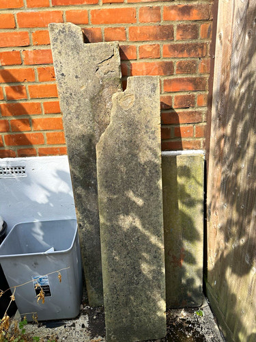 Grey stone rectangular - 3x,