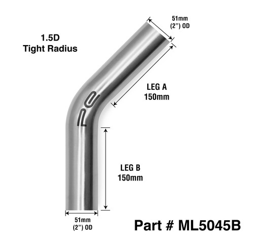 51mm exhaust 45 degree - 2",