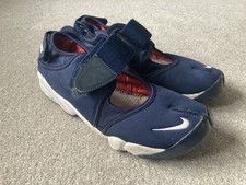 Nike Rift Split Toe Navy Blue Size 8 42.5 Mens Trainers