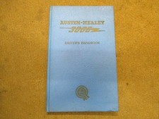 Austin Healey 3000 Mk I Original Drivers Handbook BN7 BT7 Pub AKD1102B