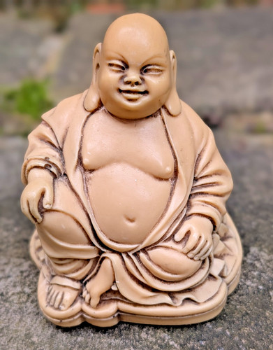 Vtg resin buddha ornament - vtg,