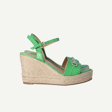 Dune London Womens Green Faux