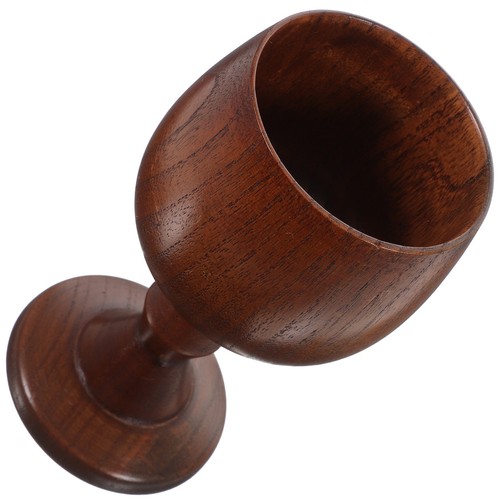 Handmade wooden wine goblet - wine,
