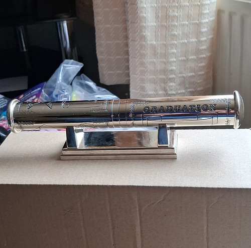 Silver graduation telescope - silver,