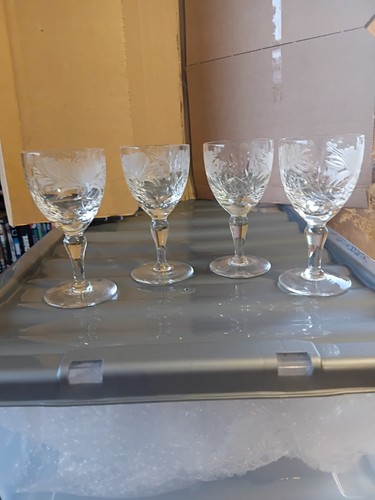 Engraved crystal vintage - engraved,