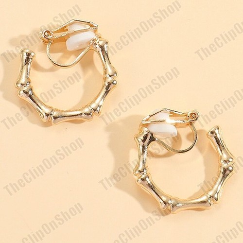 Clip 2cm bamboo - clip, hoop