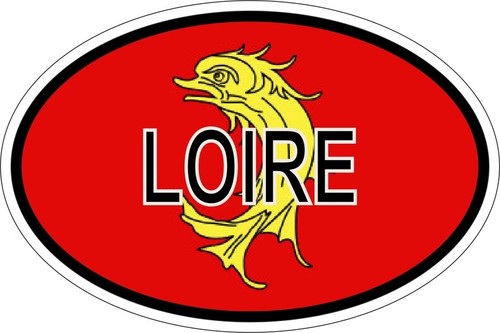Oval sticker country - oval, flag