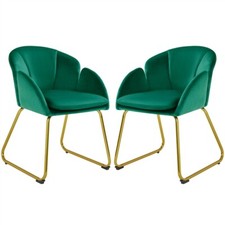 Flower Shape Velvet Vanity