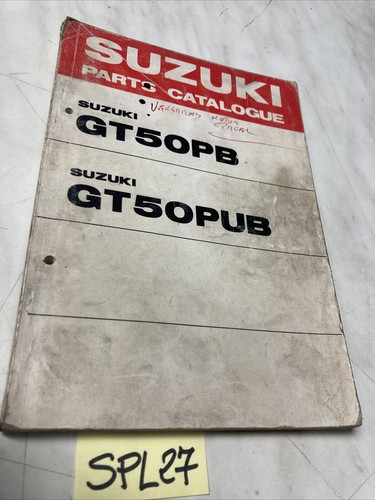 Suzuki gt50 pub 50 spare - suzuki, gt