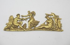 Vintage Brass Plaque Furniture
