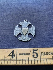 Vintage Sterling Silver Pocket Watch Fob