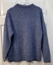 Well Worn Wool Infused Funnel Neck Sweater Women Sz Small Fall Cozy Boho Outdoor