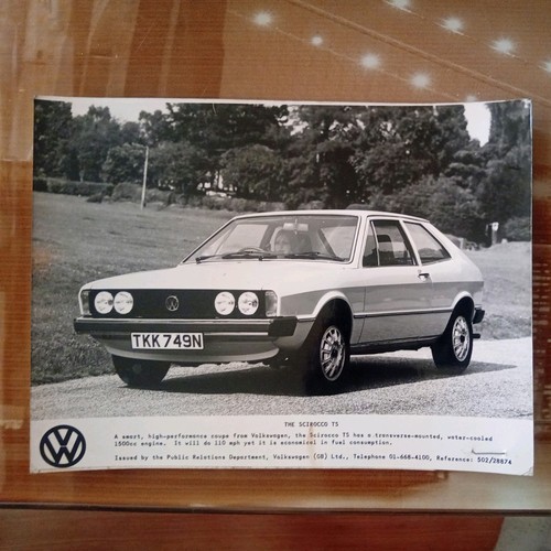 Scirocco press - vw, mk