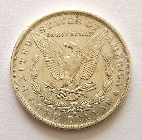 1884 morgan silver dollar - 1884, o